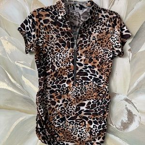 Animal Print Top